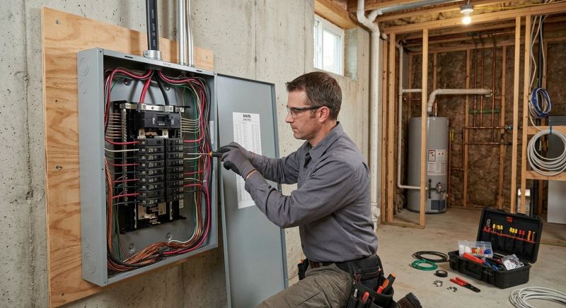 Breaker Panel Wiring in Orem, UT
