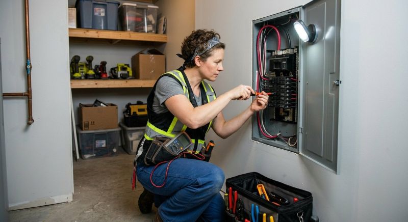 Breaker Panel Wiring in Prescott Valley, AZ