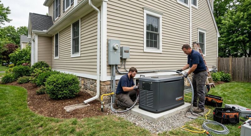 Gas Generator Installation in Conroe, TX